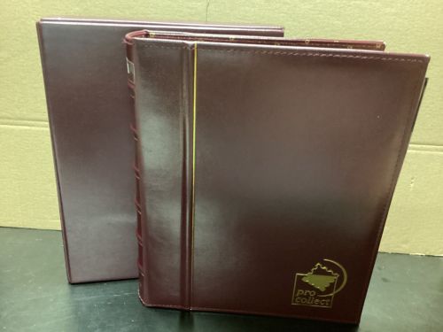 Deutsche Post pro collect extra Alben + Schuber + 25 Hüllen 6 Streifen gebraucht