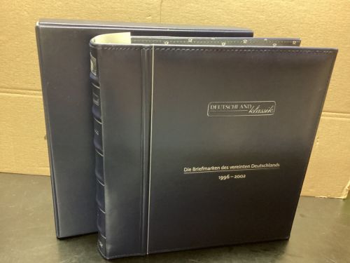 DEUTSCHLAND-Klassik-ALBUM 1996-2002 + VORDRUCKE + Schuber (mit Beschreibungen)