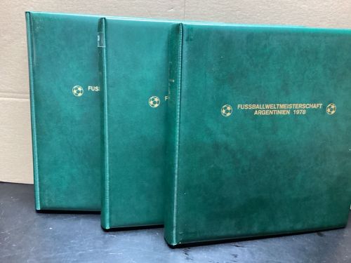 Lindner Ringbindern ( 18 Ringe )  3 Stück mit Aufdruck leer gebraucht