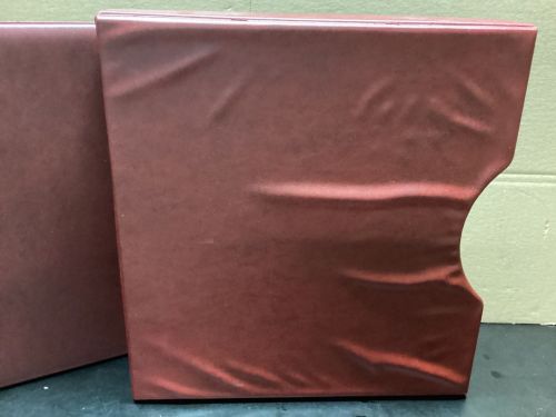 Lindner Ringbinder + Kassette  gebraucht leer rot