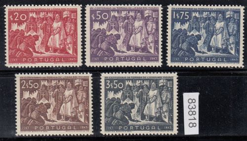 Portugal 1947, Mich.-Nr.: 715-719 **