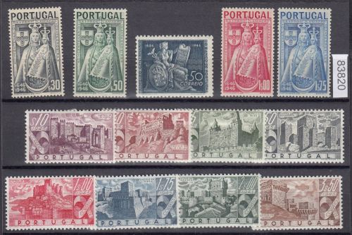 Portugal 1946, Mich.-Nr.: 693-705 *