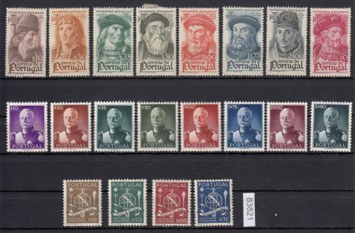 Portugal 1945, Mich.-Nr.: 673-692 *