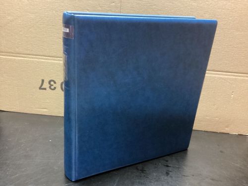 Lindner Ringbinder (18 Ringe) 1 mal gebraucht leer blau