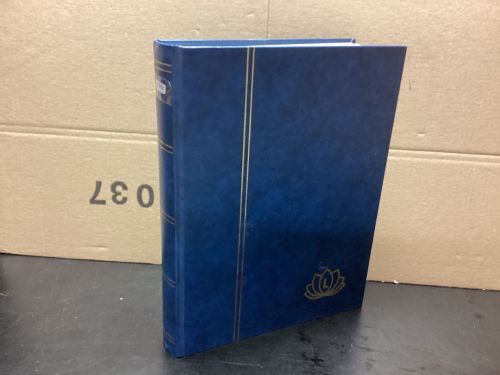 Briefmarkenalbum Einsteckalben  Lindner DIN A4 60 Seiten weiß gebraucht