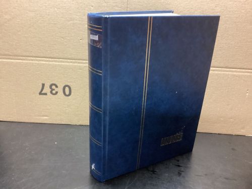 Briefmarkenalbum Einsteckalben  Lindner DIN A4 60 Seiten weiß gebraucht