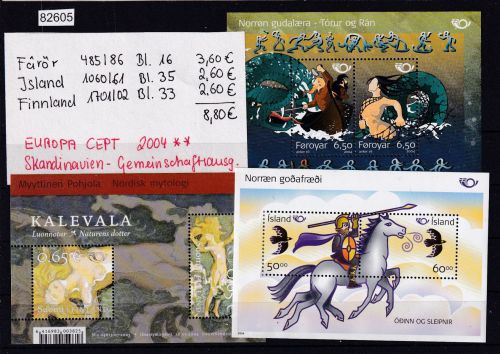CEPT Skandinavien Gemeins.-ausgaben 2004 Mich.-Nr.: **