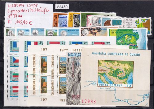 CEPT Mitläufer 1977, Mich.-Nr.: ** komplett