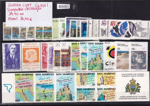 CEPT Mitläufer 1990, Mich.-Nr.: ** komplett