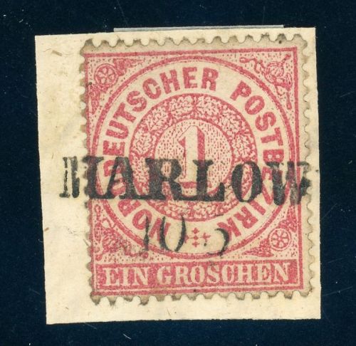 Mecklenburg Schwerin Nachverwendungen NDP16 Briefstück MARLOW