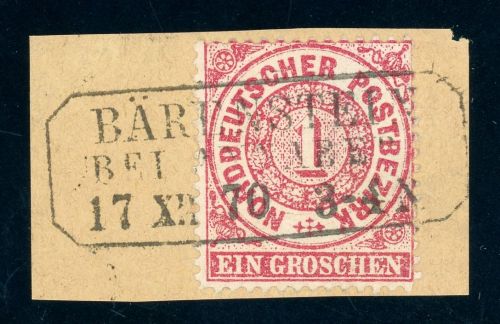 Sachsen Nachverwendungen NDP16 Briefstück B