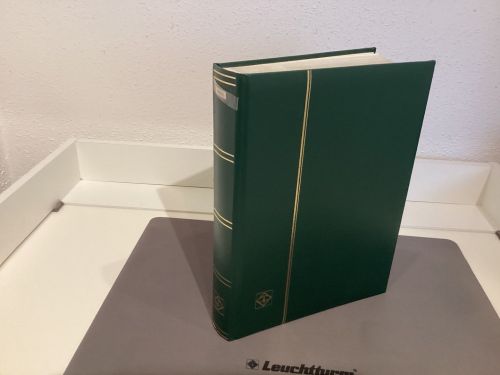 Briefmarkenalbum Einsteckalben  Lindner DIN A4 60 Seiten weiß gebraucht