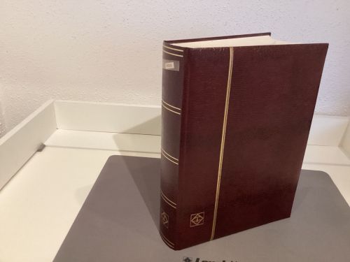 Briefmarkenalbum Einsteckalben DIN A4 64 Seiten weiß    gebraucht