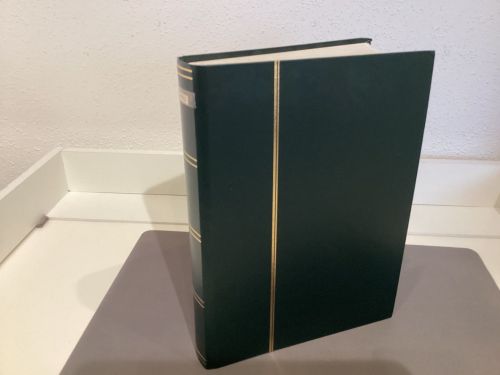 Briefmarkenalbum Einsteckalben  Lindner DIN A4 60 Seiten weiß gebraucht