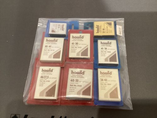 Hawid Zuschnitte Klemmtaschen schwarz verschiedene Größen NEU