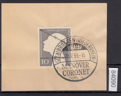 Bund 1953, Mich.-Nr.: 165 LUXUS Gestempelt