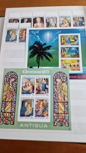 Weihnachten  Motivsammlung  im Großem Album   32 Seiten