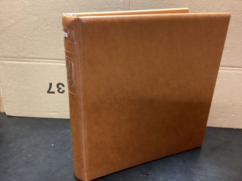 Lindner Ringbinder (18 Ringe) 1 mal gebraucht leer braun