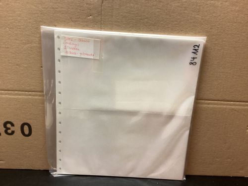 SAFE GARANT Einsteckblätter 10 Stück weiß  2 Taschen gebraucht