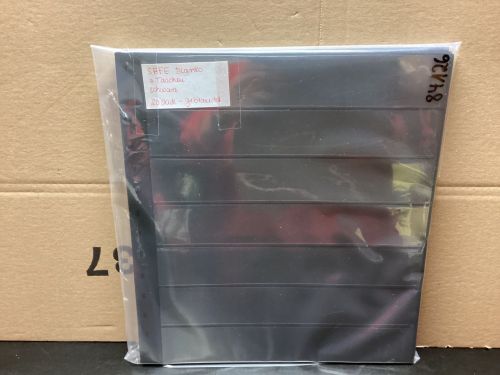 SAFE GARANT Einsteckblätter 20 Stück schwarz 7 Taschen gebraucht