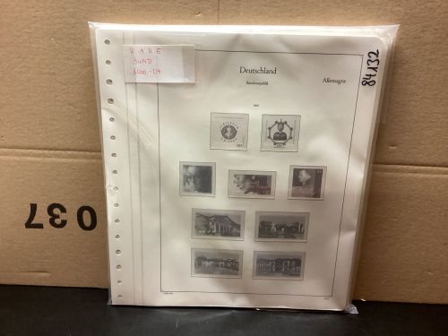 KABE  Bund  2000-04 Vordrucke   Neuwertig