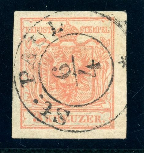 Österreich 3X Gestempelt Maschinenpapier