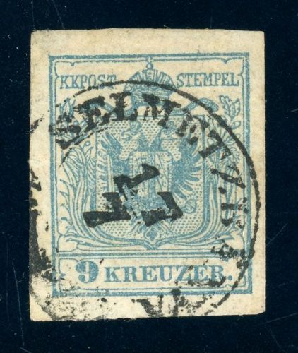 5X Gestempelt SELMETZBANYA 17/7, K2 klar a. Kab-St