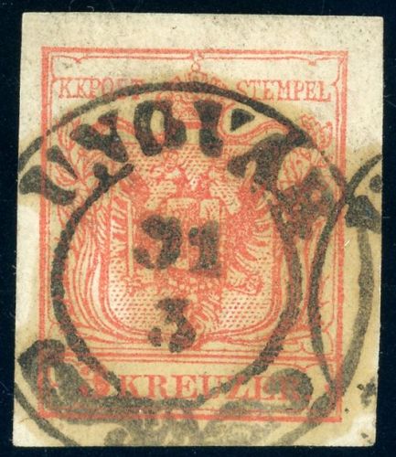 3Y Gestempelt UNGVAR 31/3, Zier-K2 a. Kab-St