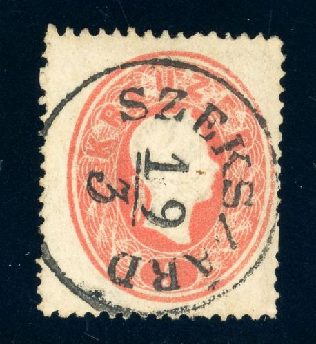 20 Gestempelt SZEKSZARD 19/3, zentr. a. Kab-St