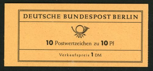 Berlin - Markenheftchen MH3cIVA Postfrisch D