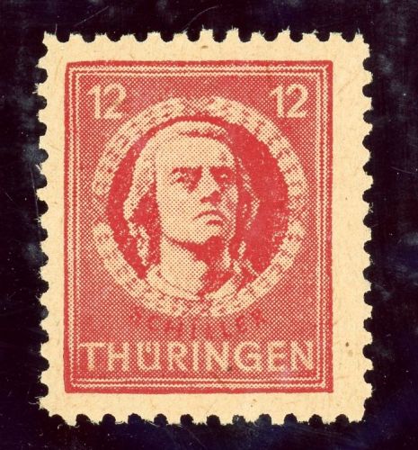 Sbz - Thüringen 97BXbtI Postfrisch 12 Pfg. bessere Type