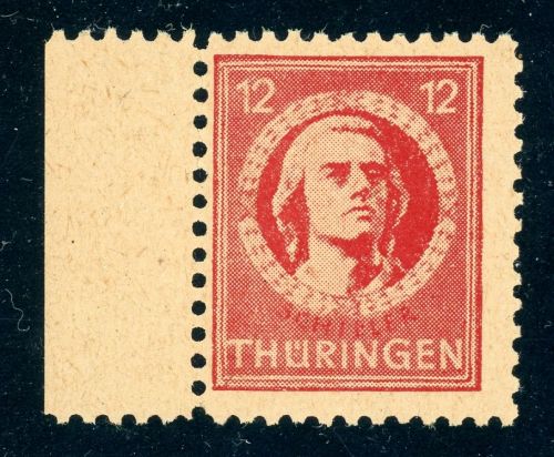 Sbz - Thüringen 97BXbtII Postfrisch 12 Pfg. bessere Type