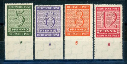 Sbz - West-Sachsen 116-119DX Postfrisch Ro