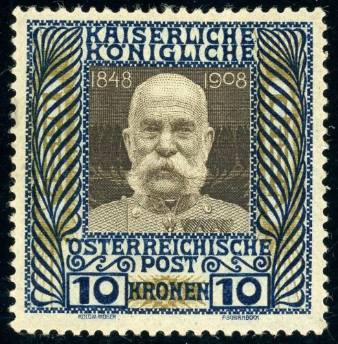 Österreich 156 Postfrisch 10 Kr. Frz. Joseph, tadellos postfrisch