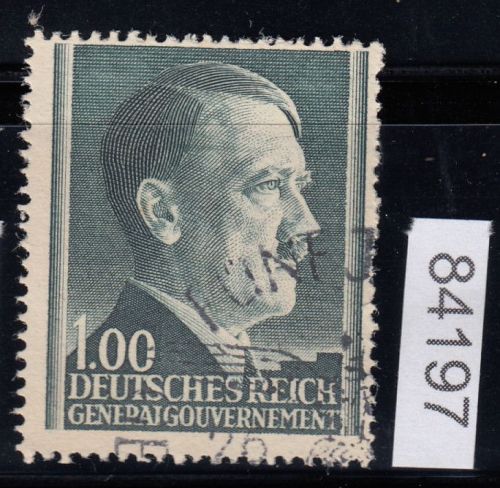 GG 1942, Mi.-Nr. 86 B  gestempelt