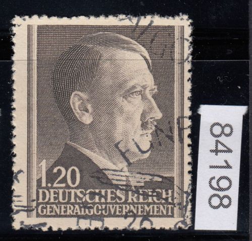 GG 1942, Mi.-Nr. 86 B  gestempelt