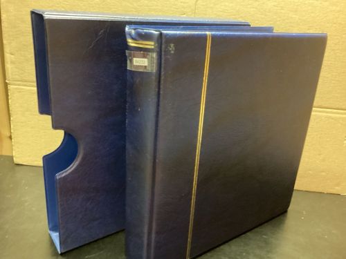 Schaubeck Ringbinder+Kassette 6 Ringe gebraucht blau