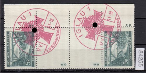 Böhmen und Mähren, Mi.-Nr. 57 ZS  gestempelt