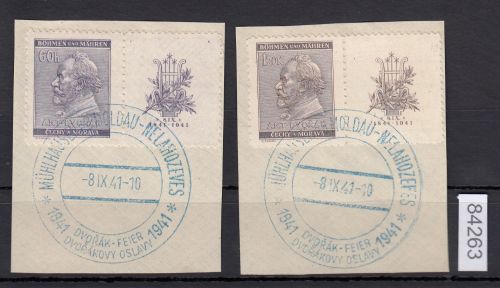 Böhmen und Mähren, Mi.-Nr. 73+74   gestempelt
