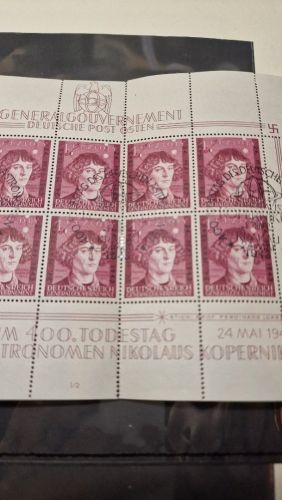 GG 1943, Mi.-Nr. 104 gestempelt Klb   I/2   gefaltet