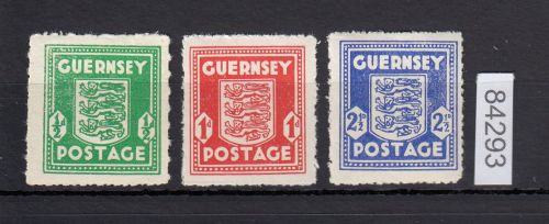 Guernsey, Mi.-Nr. 1-3 *