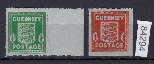 Guernsey, Mi.-Nr. 4+5 **