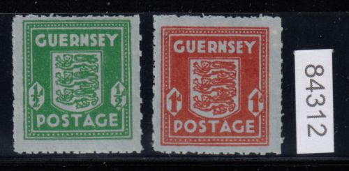 Guernsey, Mi.-Nr. 4+5 **
