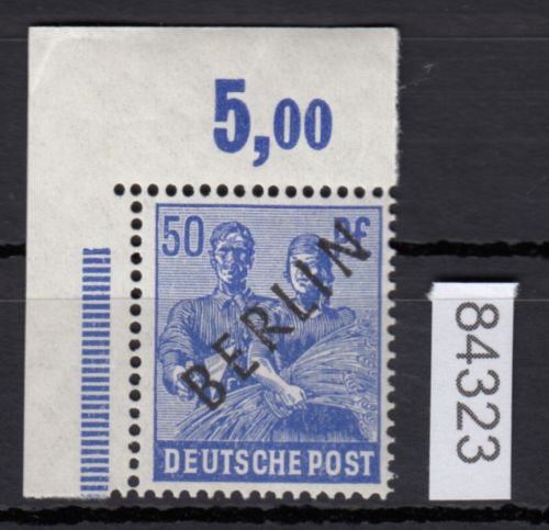 Berlin 1948, Mich.-Nr.: 13 ** Eckrand  geprüft  lesen