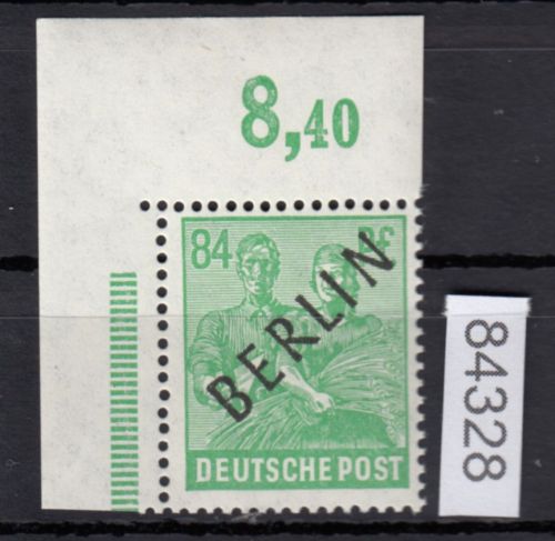 Berlin 1948, Mich.-Nr.: 16 ** Eckrand  geprüft