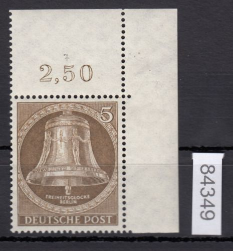 Berlin 1953, Mich.-Nr.: 101 ** Eckrand