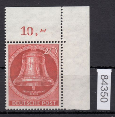 Berlin 1953, Mich.-Nr.: 103 ** Eckrand
