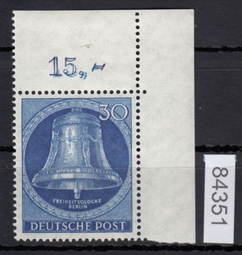Berlin 1953, Mich.-Nr.: 104 ** Eckrand