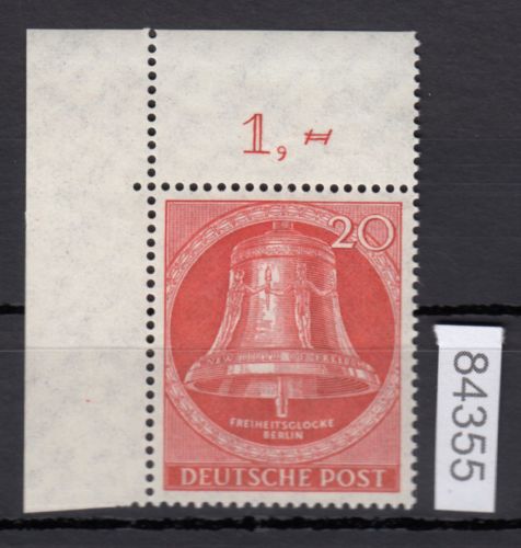 Berlin 1953, Mich.-Nr.: 103 ** Eckrand