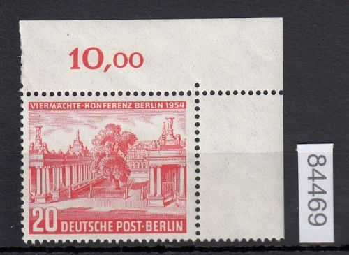 Berlin 1954, Mich.-Nr.: 116 ** Eckrand
